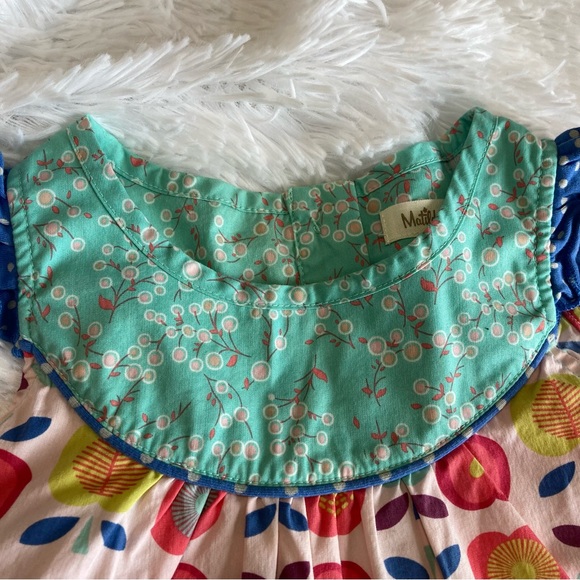 Matilda Jane | Lucia Top “Shabby Apple” with apple designs sz 2 - Picture 4 of 9